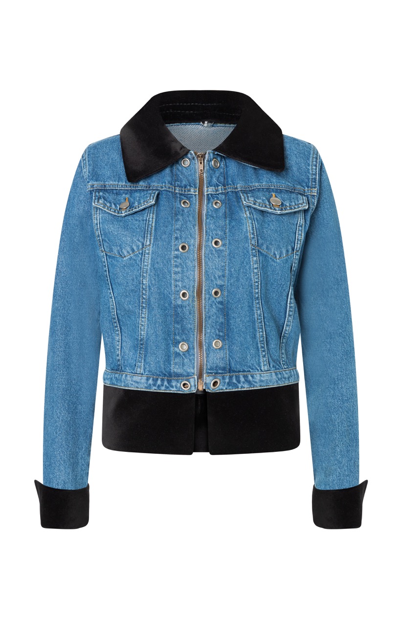 Basis Jeansjacke inkl. zwei Add-ons