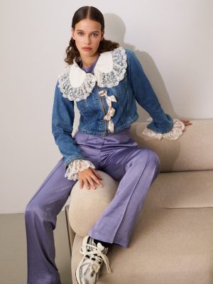 Mosaic Jacket mit Add-on Denim Lace