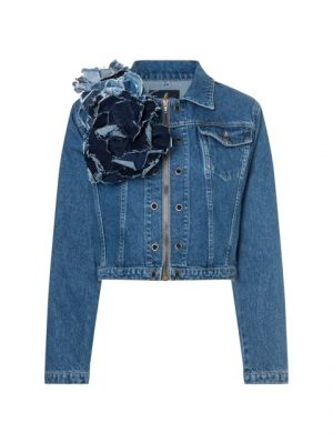 Einzelblume Jeans