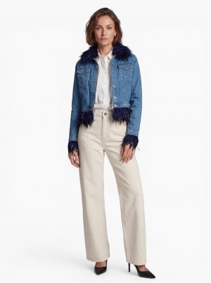 Mosaic Jacket mit Add-on Denim & Feather chic / Hahn