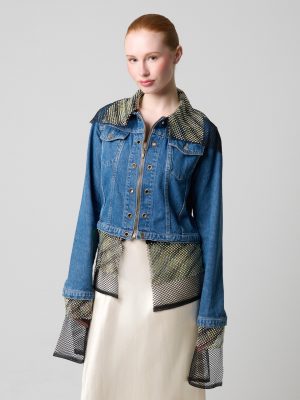Mosaic Jacket mit Add-on Sparkle & Shine auf Netz